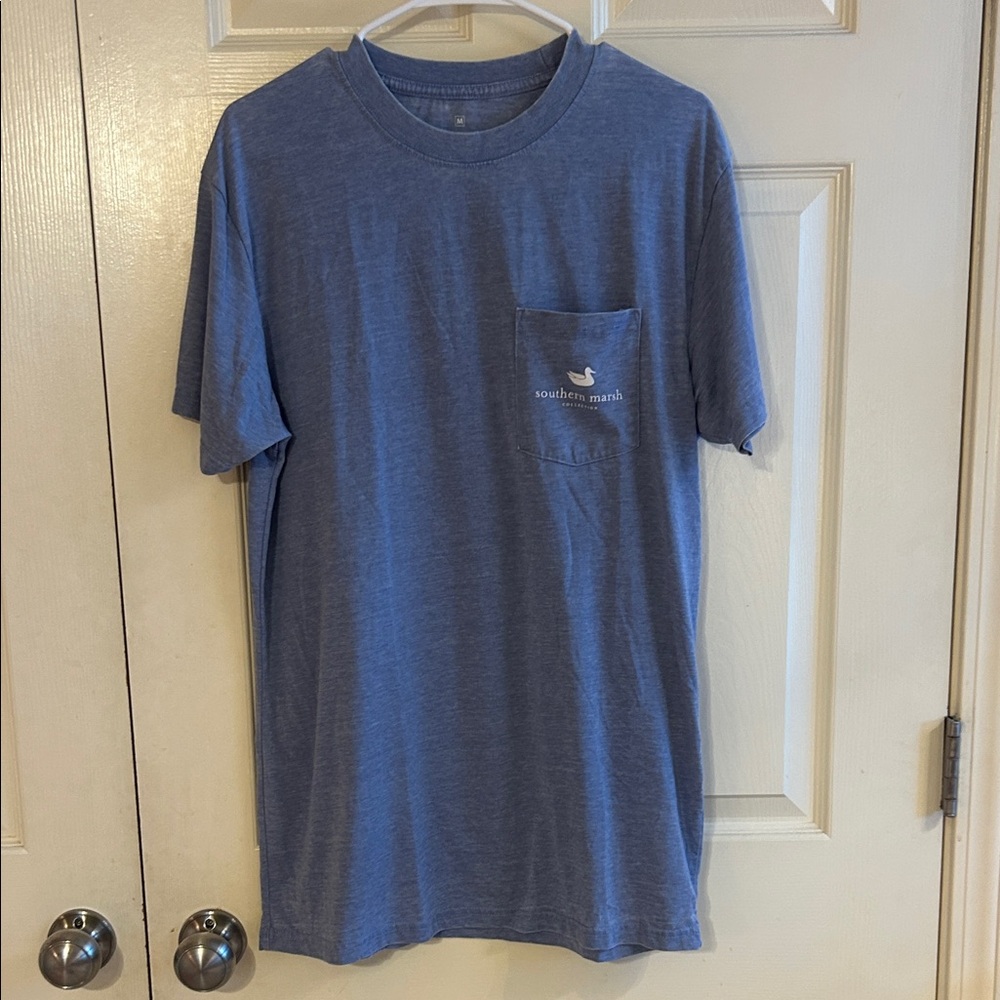 Southern Marsh Heather Blue Short Sleeve Tee